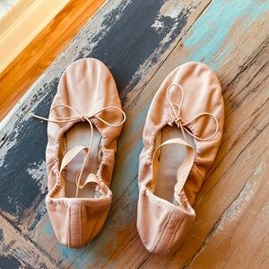 BLOCH leather ballet slippers